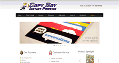 Desktop Screenshot of copyboyprint.com